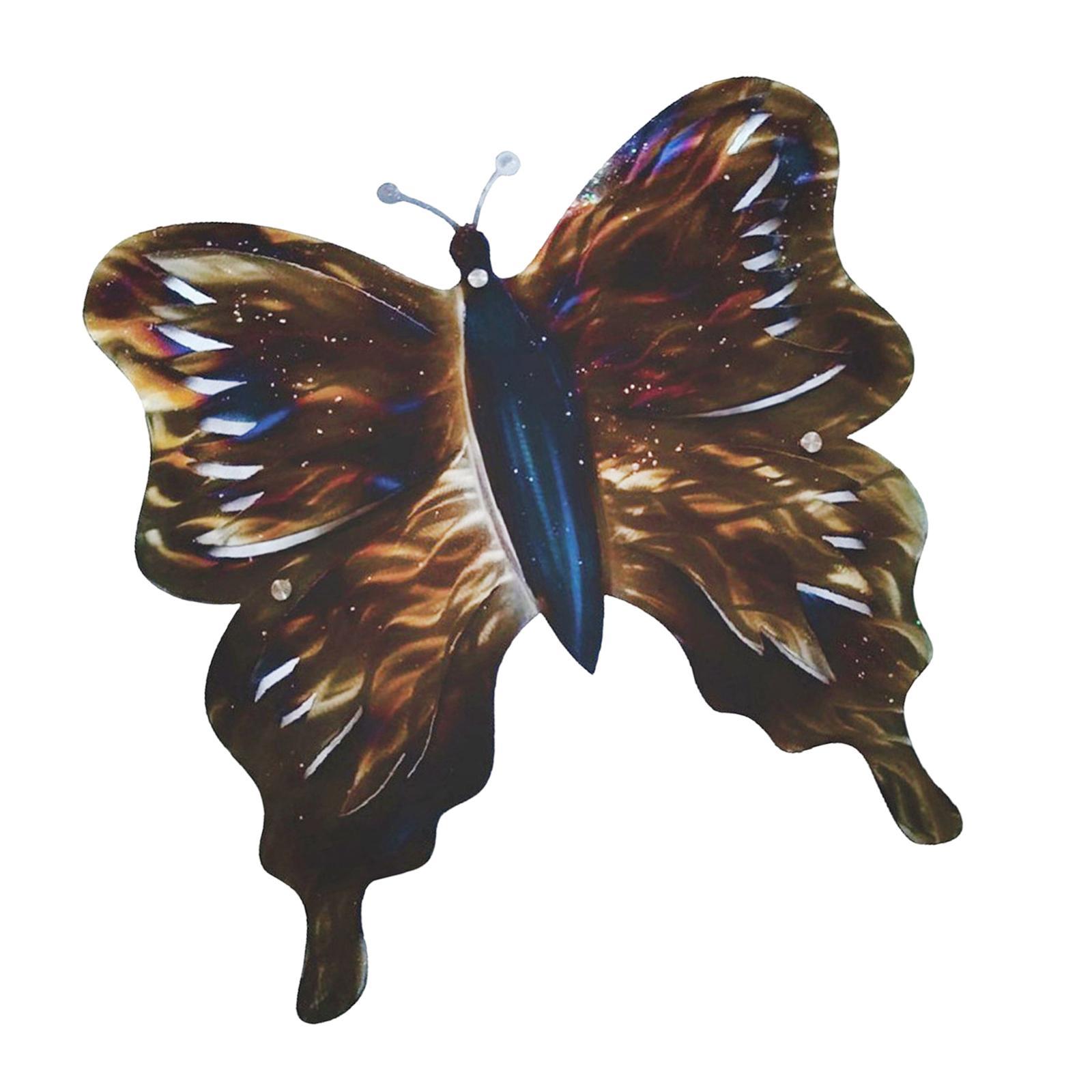 Modern Outdoor Butterfly Wall Sculptures for Home Living Room Decoration