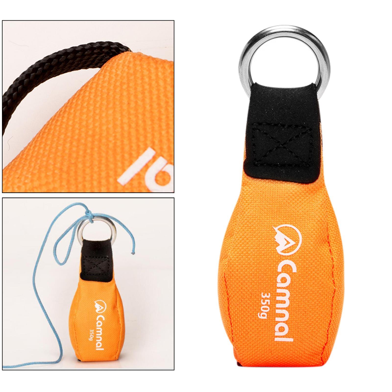 Arborist Weight Bag 12. for Tree Climbing Rope Rigging Equipments Orange