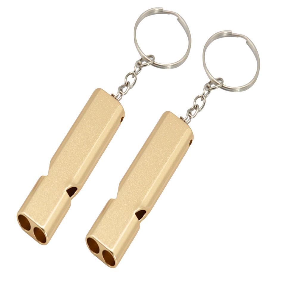 2pcs Survival Whistle Marine Outdoor Camping Boating