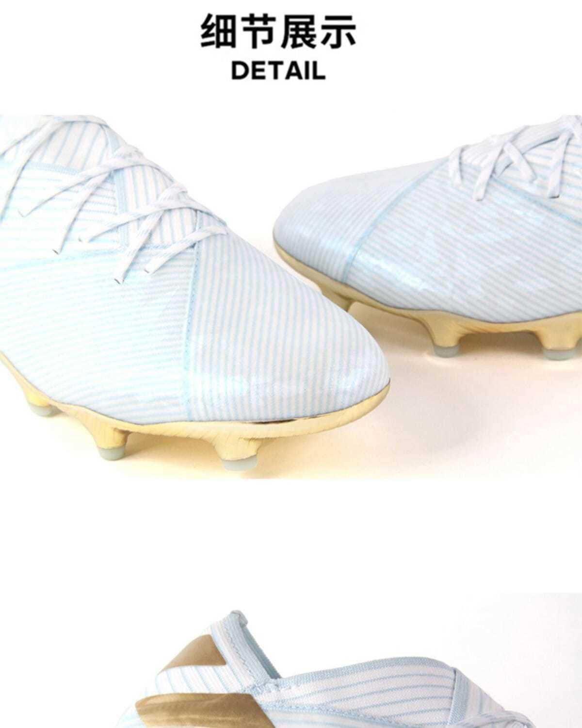 LSYAAAAA Macy Anniversary Edition Kids Student Soccer Giày nam và nữ Broken Nails AG Dài Nails Falcon Người lớn Cỏ Đào tạo Giày