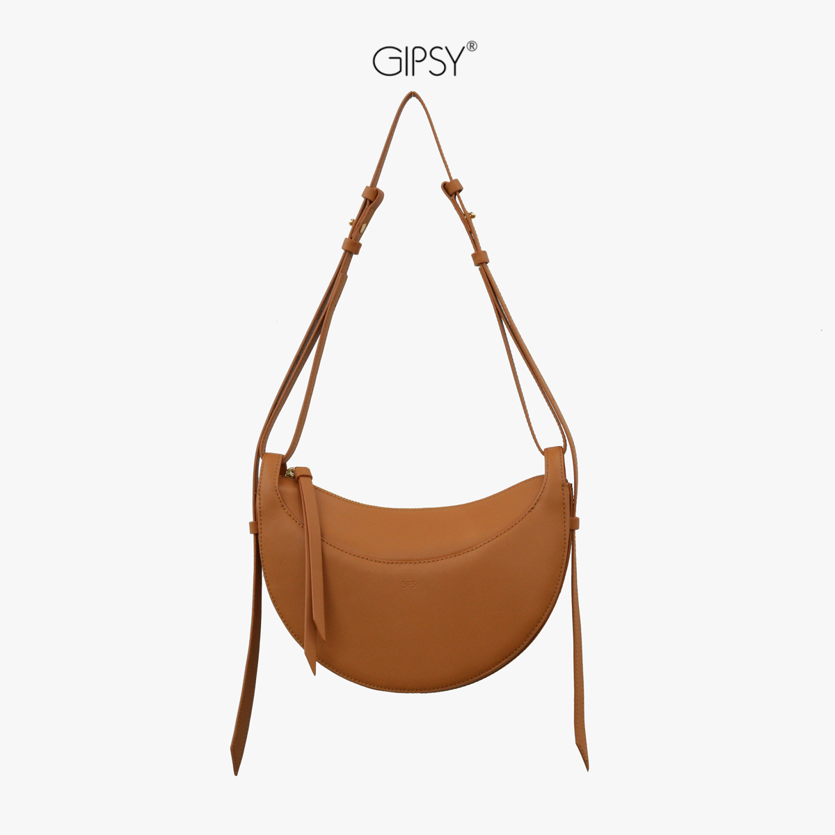 Túi Xách Nữ Đeo Chéo và Đeo Vai Màu Vàng Bò CRESCENT MOON HOBO BAG GIPSY