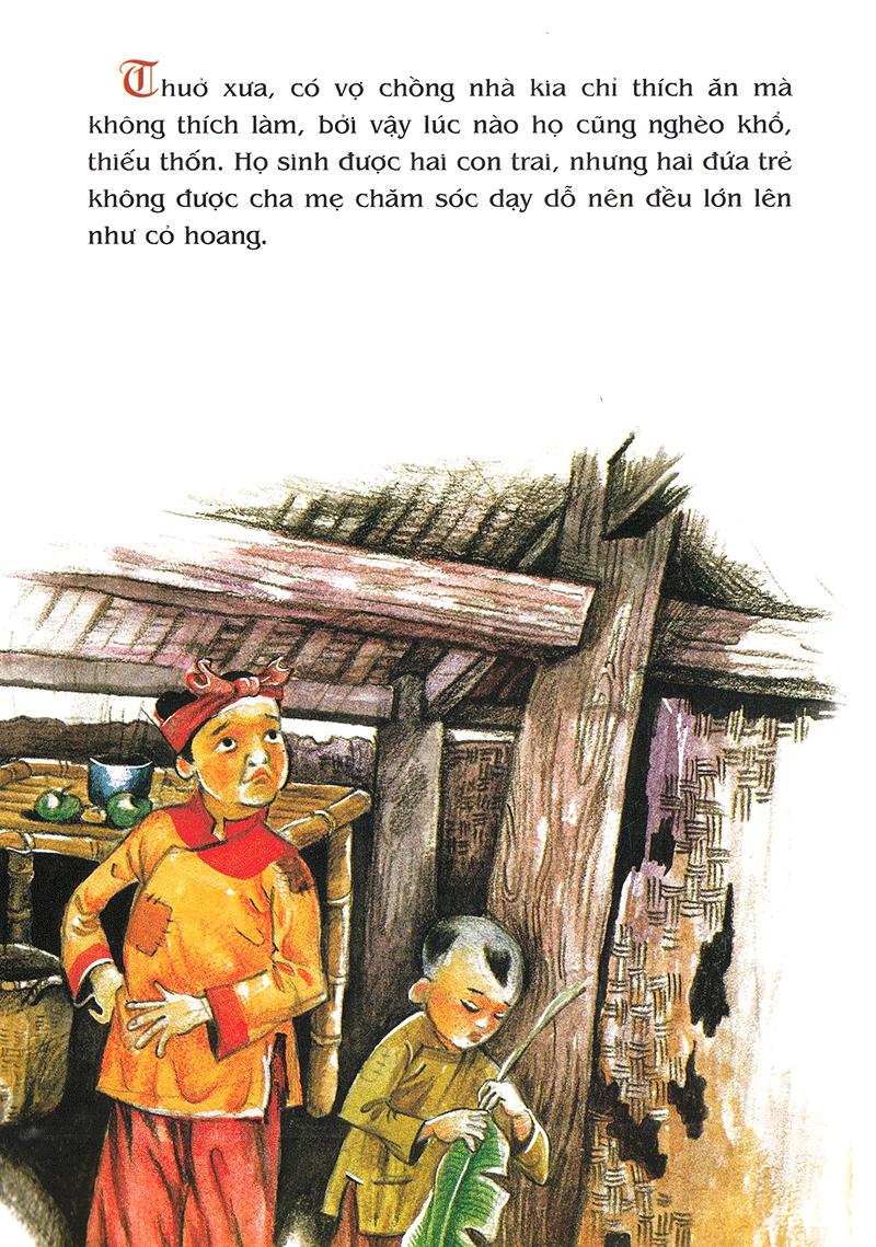 Tranh Truyện Dân Gian Việt Nam: Hai Anh Em Và Cây Thuốc Thần (Tái Bản 2023)