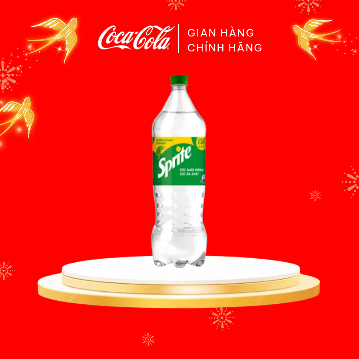 Nước Giải Khát Có Gas Sprite chai 1.5L