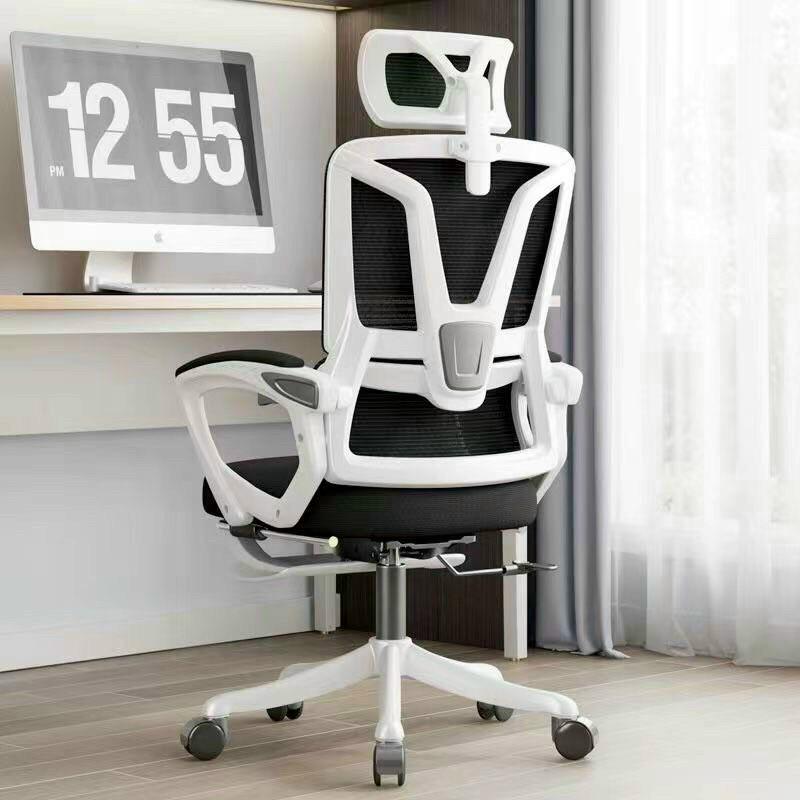 Ghế Xoay Văn Phòng Lưng Lưới Tản Nhiệt Cao Cấp TMS08 Có Ngả Lưng Gác Chân Nâng Hạ, Ghế Làm Việc Tại Nhà công thái học.