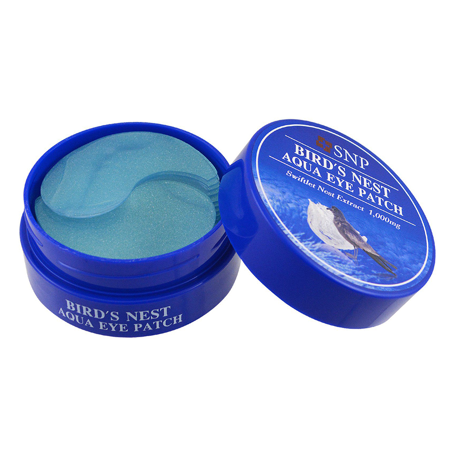 Miếng Dưỡng Da Vùng Mắt Ngăn Ngừa Lão Hóa Cấp Ẩm Chuyên Sâu SNP Bird'S Nest Aqua Eye Patch