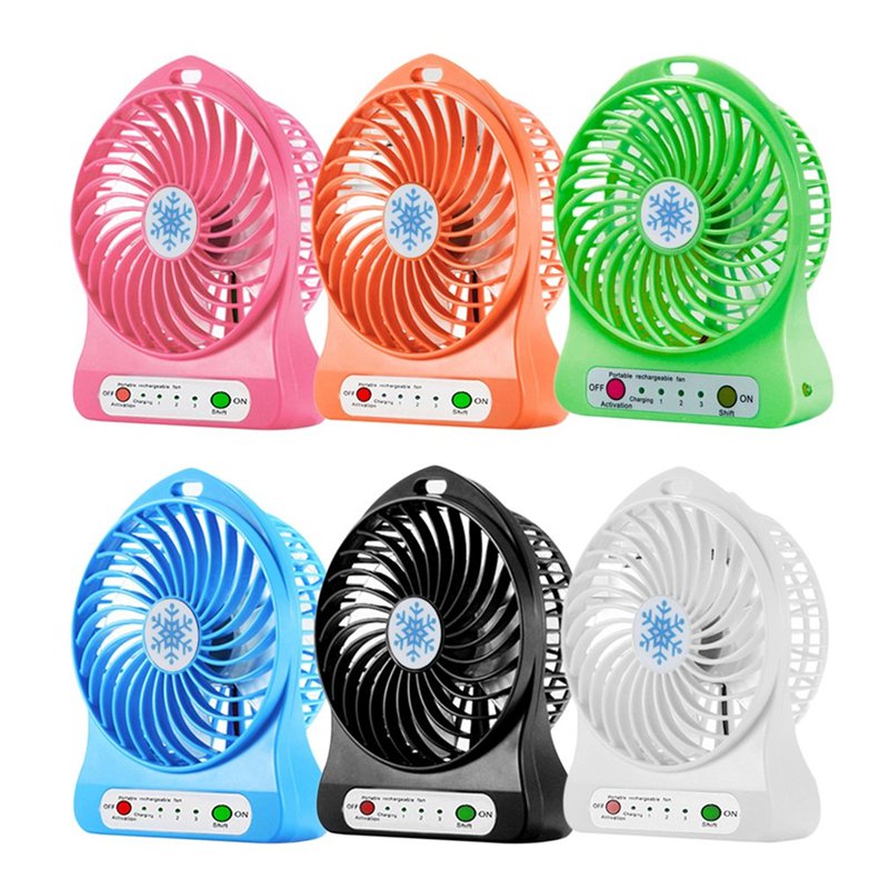 Quạt tích điện mini tiện lợi