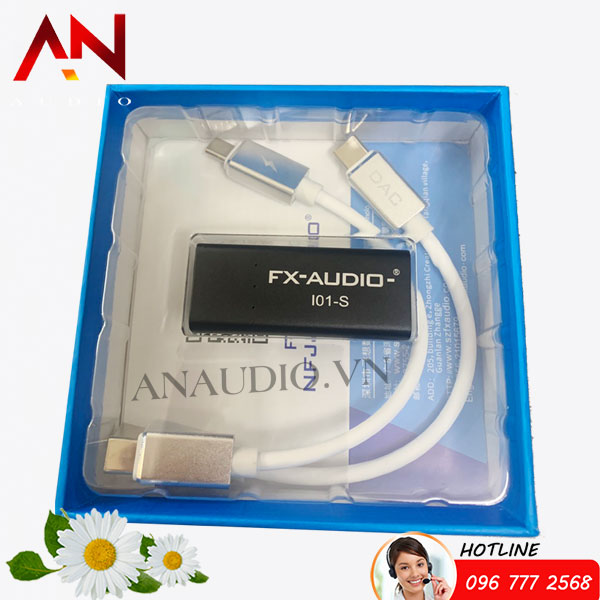 Bộ Giải Mã Di Động DAC FX- Audio I01S Hàng Chính Hãng