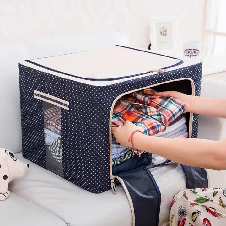 Túi Đựng Chăn Kèm Khung Sắt -Tdck - Giao Màu Ngẫu Nhiên - Hàng Chất Lượng