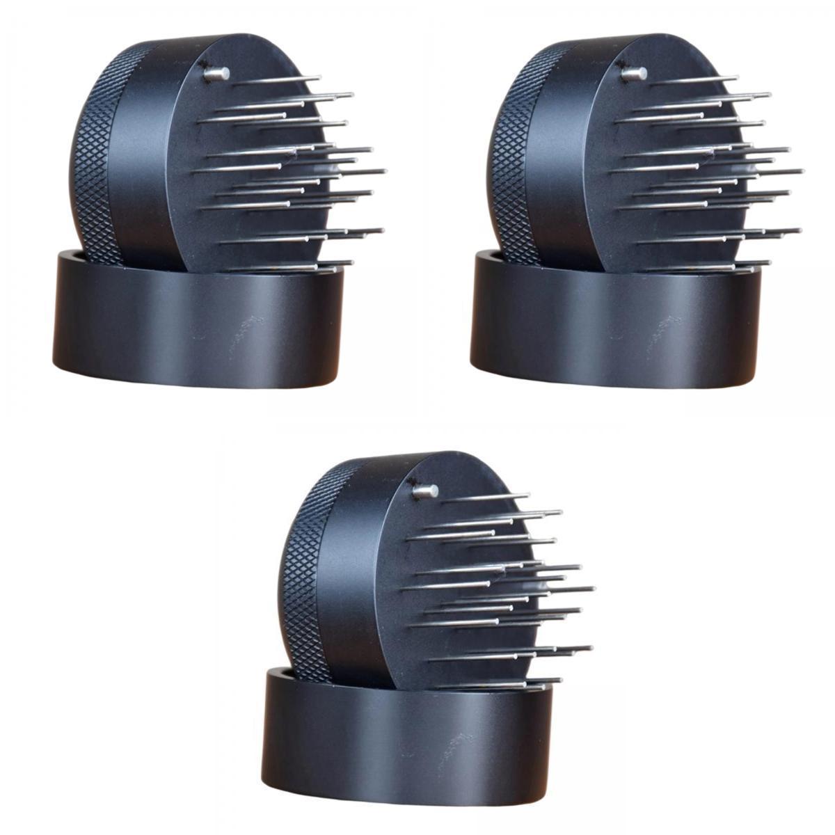 3pcs Coffee Needle Tamper Espresso Coffee Stirrer Manual Leveler Tool Home