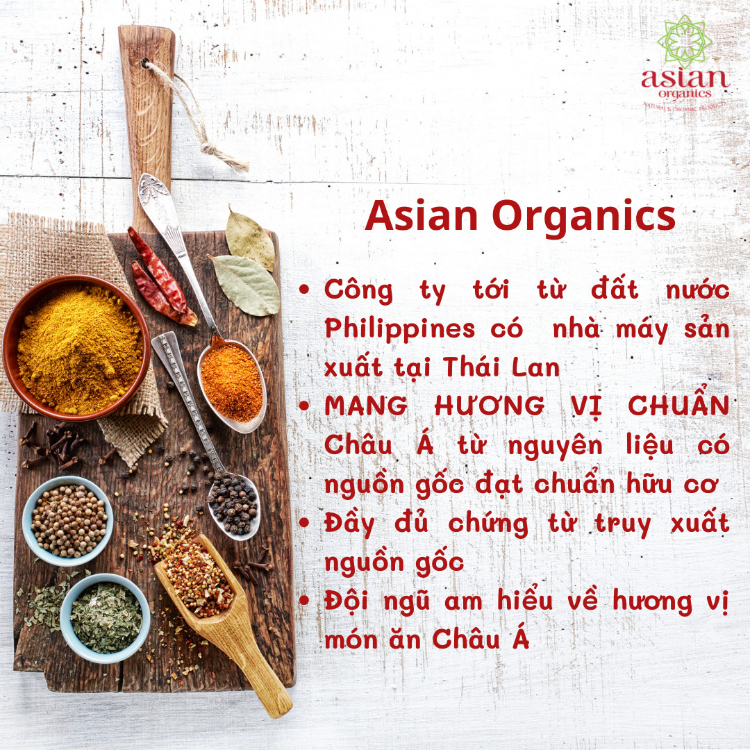 Tương ớt chua ngọt không cay hữu cơ 280ml - Asian Organics