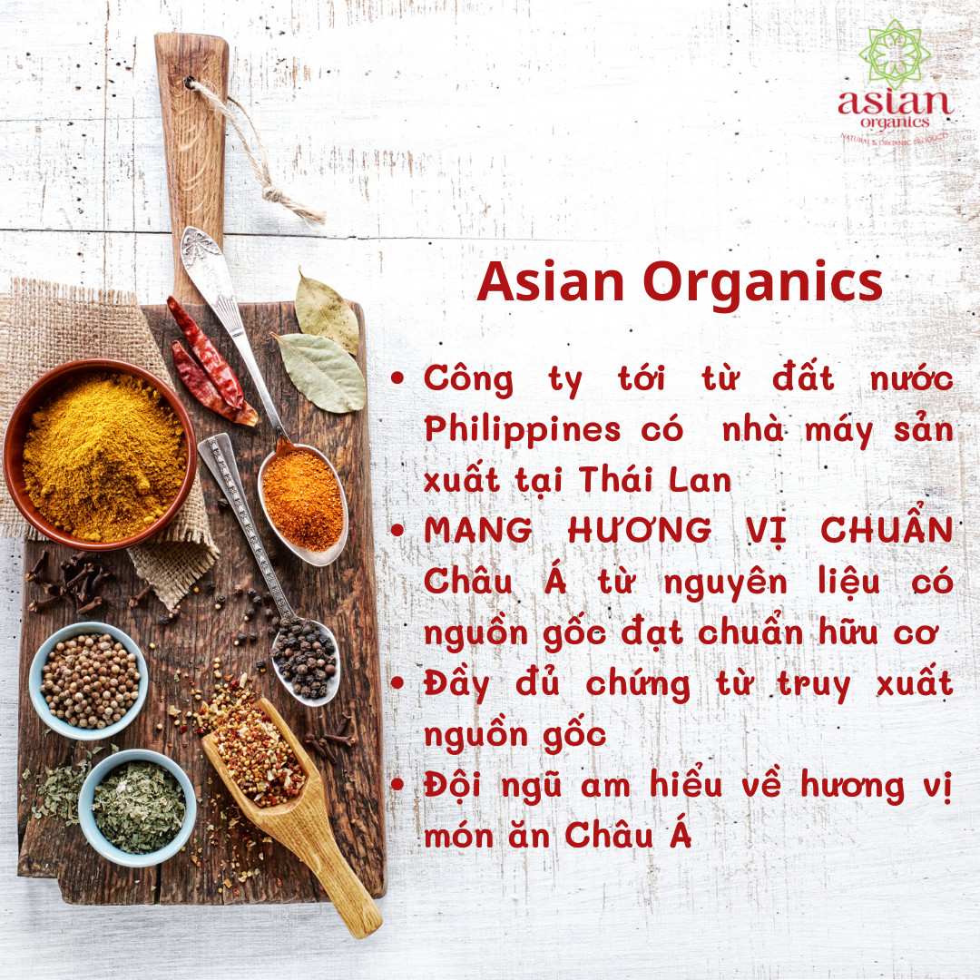 Sốt tiêu đen hữu cơ 200ml - Asian Organics