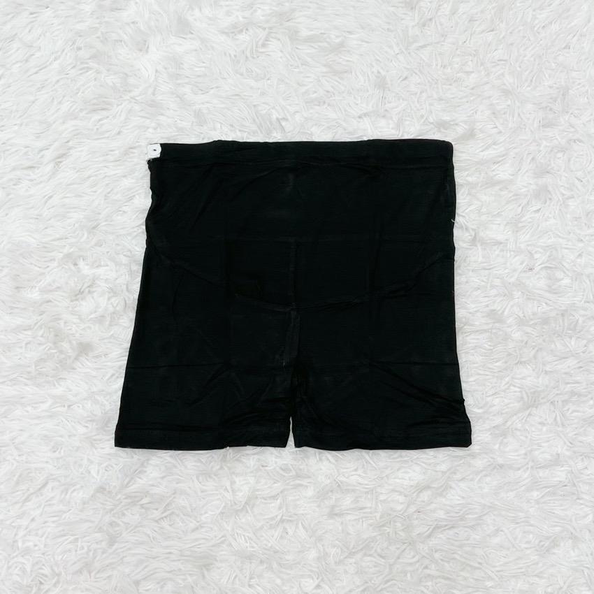 Quầu bầu mặc váy trơn đệm bụng Cotton dành cho mẹ bầu - Da