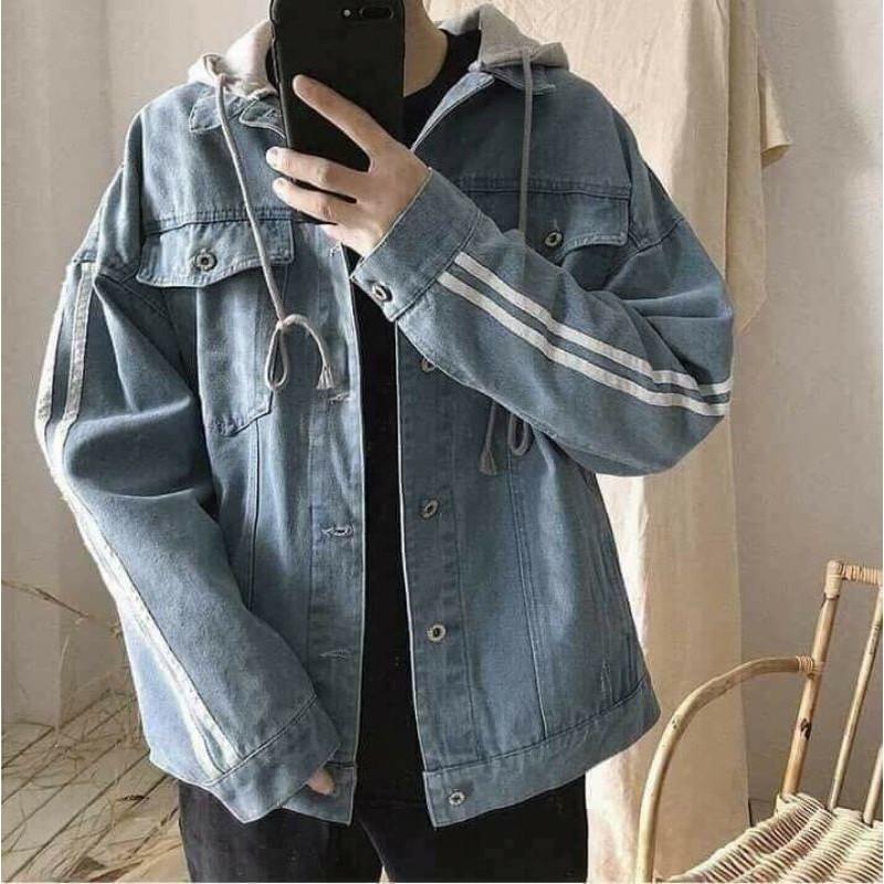 Áo khoác jeans bò nam nữ from Hàn