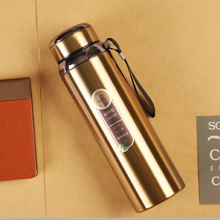 Mua Bình Giữ Nhiệt  inox 316 cao cấp Tặng Chai Thủy Tinh giữ nhiệt 500 ML