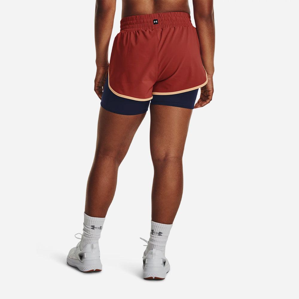 Quần ngắn thể thao nữ Under Armour Pjt Rck Leg Day Flex - 1380188-635