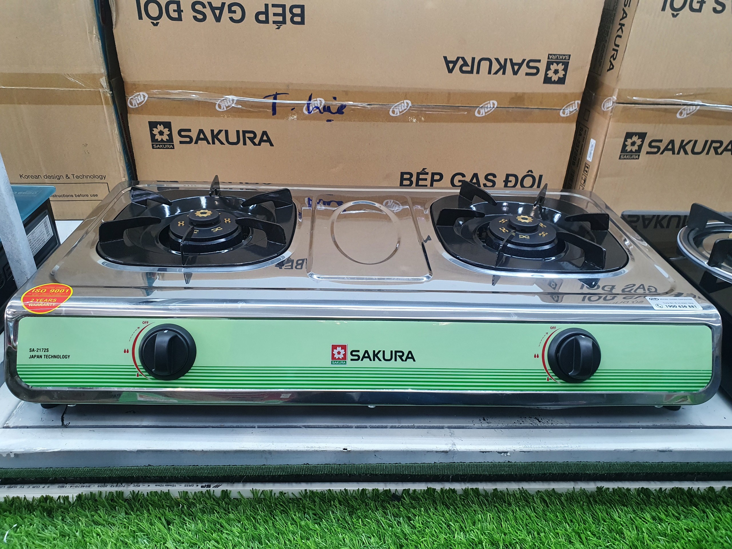 Bếp Gas Sakura SA-2172S - Hàng Chính Hãng