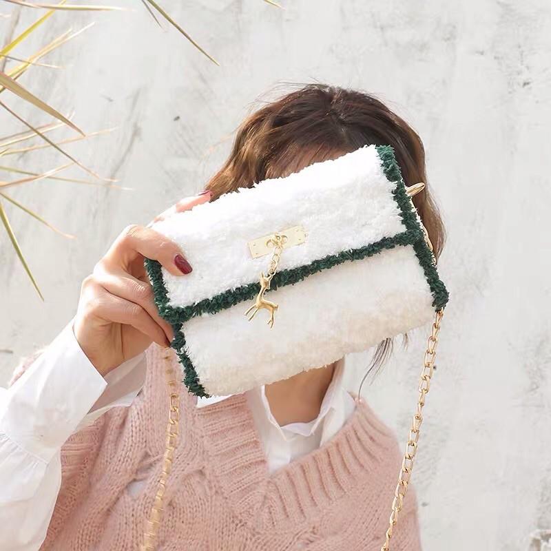 Set nguyên liệu túi thêu mác hươu