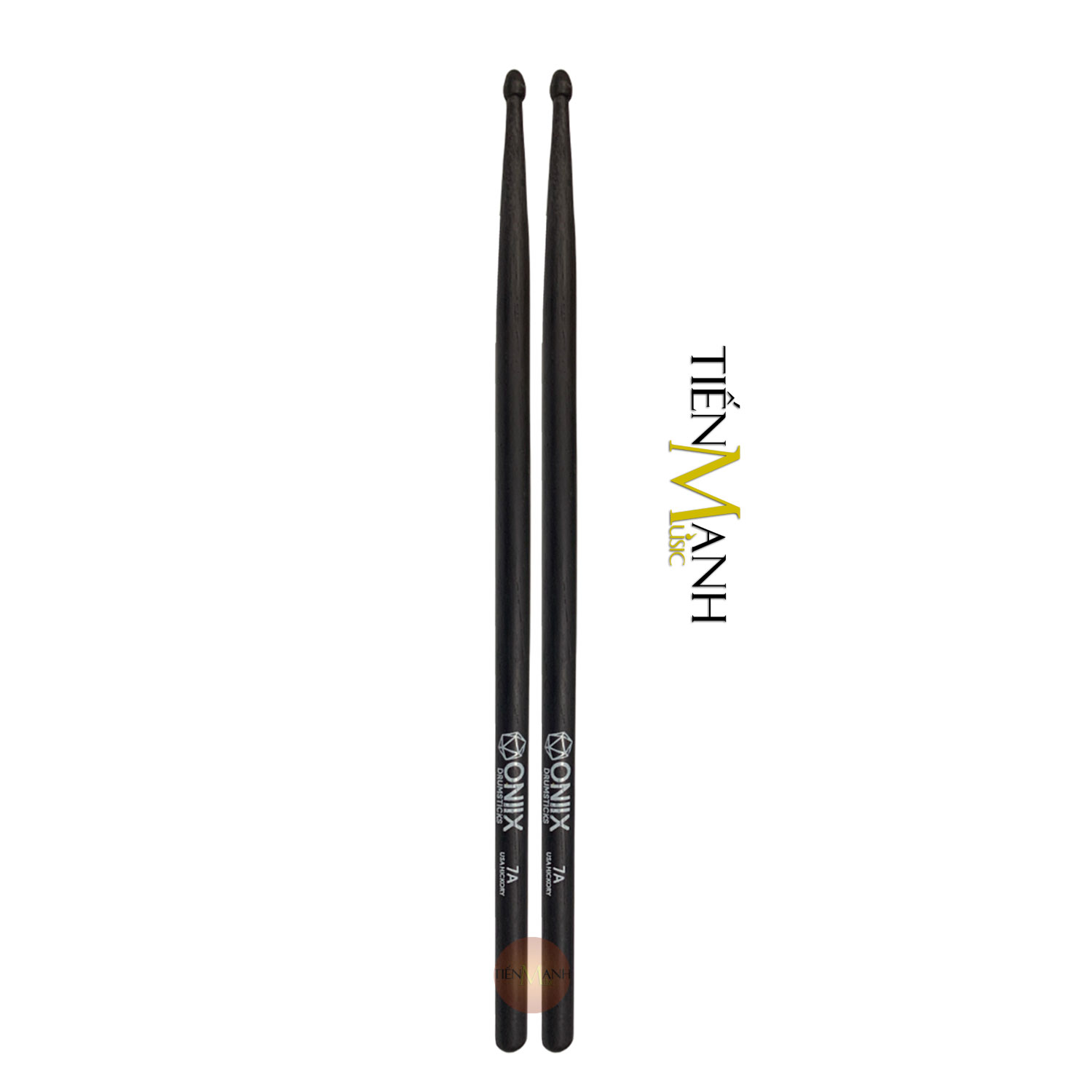 Dùi Trống Zildjian ONIIX 5A, X5A, 7A - American Hickory Wood Tip Drumsticks Made In USA Hàng Chính Hãng - Kèm Móng Gẩy DreamMaker