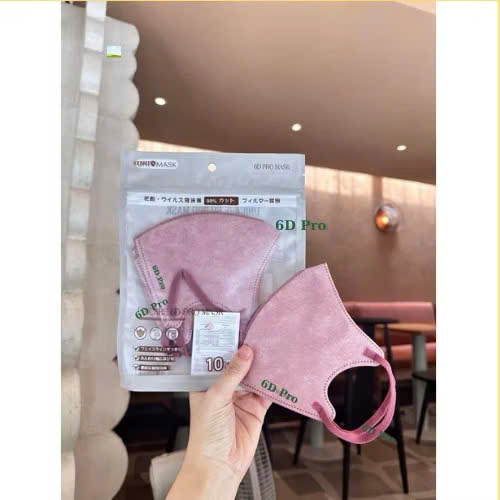Thùng 50 Cái Khẩu Trang 6D PRO MASK Airfit – Khẩu Trang 6D UNICARE Pro Mask Cao Cấp, Phiếu Kiểm Định Chất Lượng - HÀNG CHÍNH HÃNG MINIIN
