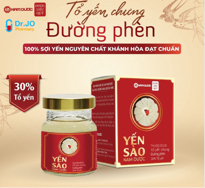 YẾN SÀO NAM DƯỢC, TỔ YẾN CHƯNG ĐƯỜNG PHÈN