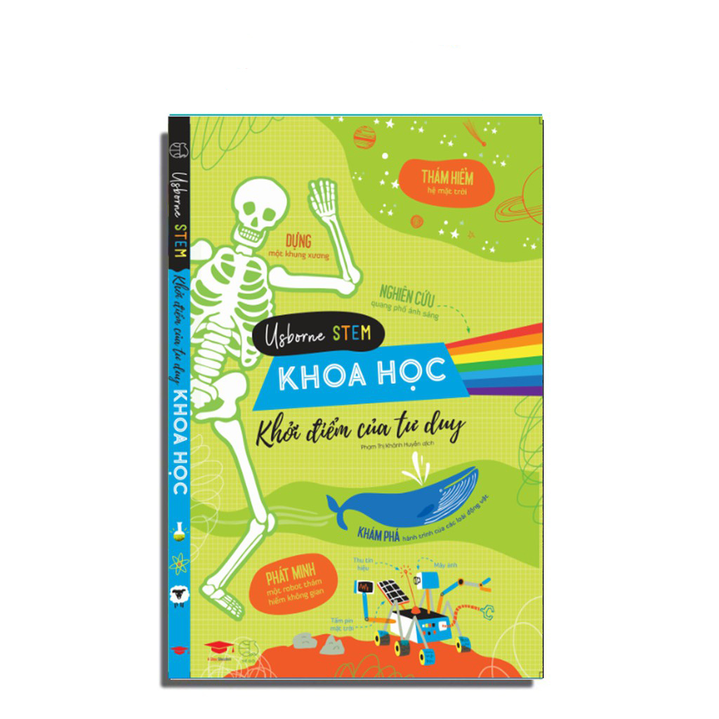 Sách: Khởi Điểm Về Tư Duy Khoa Học - Phát Triển Tư Duy ( UsBorne STEM )