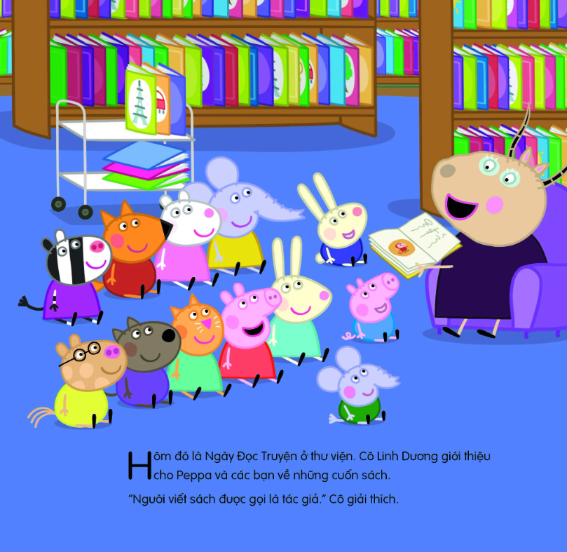 Thế Giới Của Peppa - Peppa Đến Nhà Sách