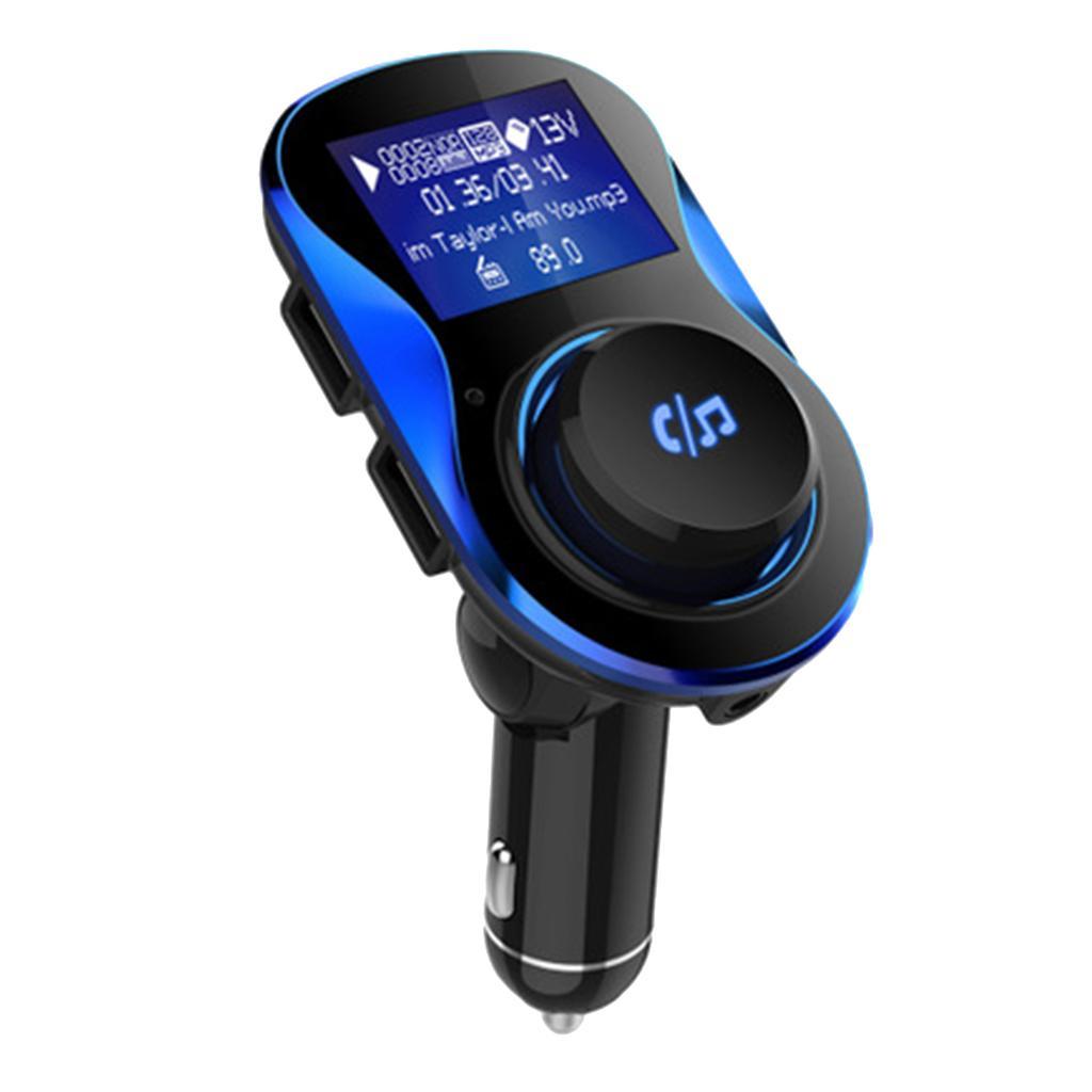Bluetooth Handsfree Car FM Transmitter Radio MP3 Dual
