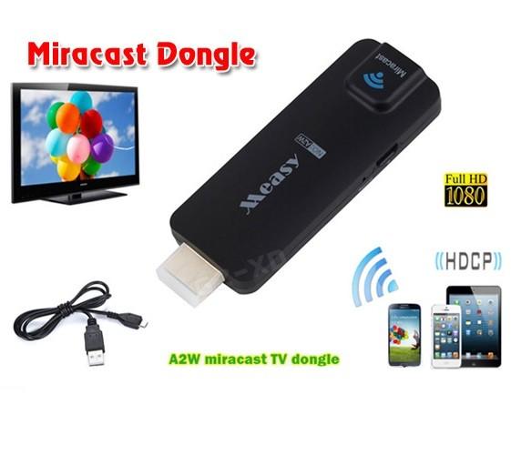 HDMI không dây Dongle Measy A2W cho Điện thoại, Máy tính bảng ra Tivi