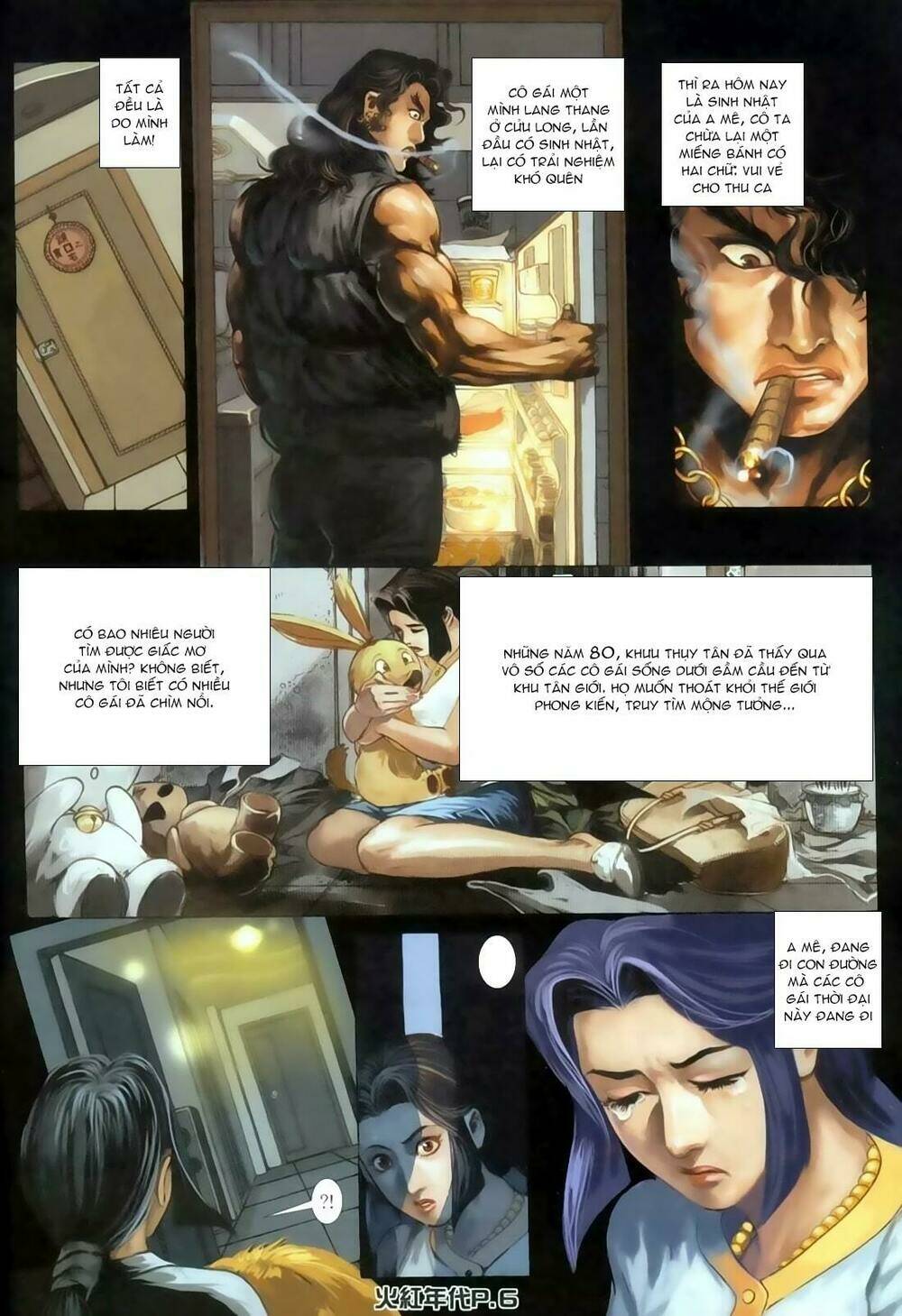 hỏa hồng niên đại hắc cốt đường chapter 126 3