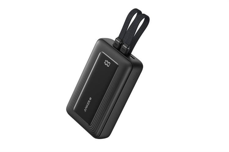 Pin Sạc Dự Phòng Anker Zolo A110M 20.000mAh 45W Kèm 2 Cáp USB-C Tích Hợp - Hàng Chính Hãng
