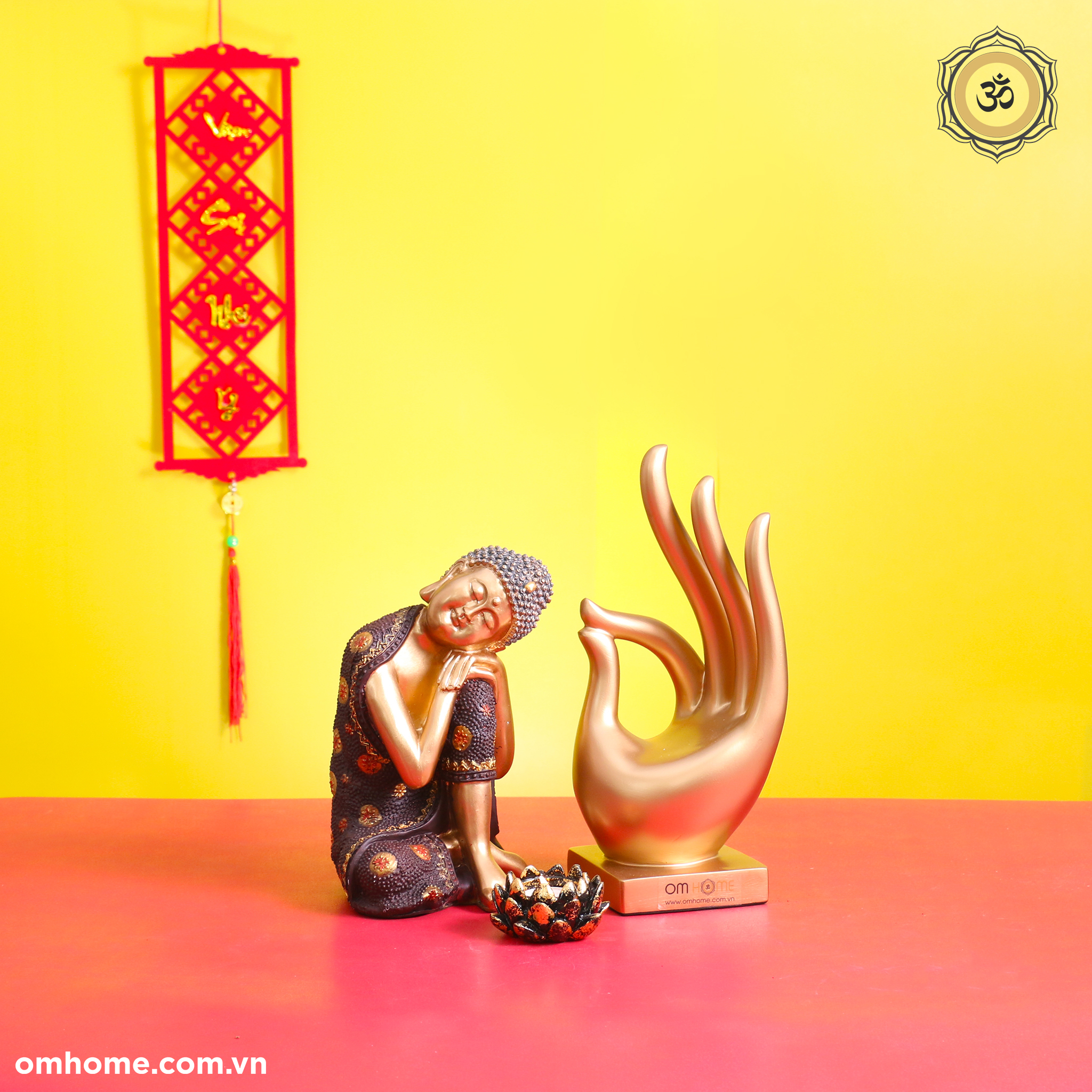 Tượng Phật Vô Ưu - Nghiêng Trái