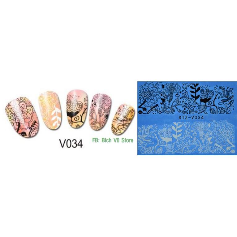 Decal nước dán móng mã STZ-V