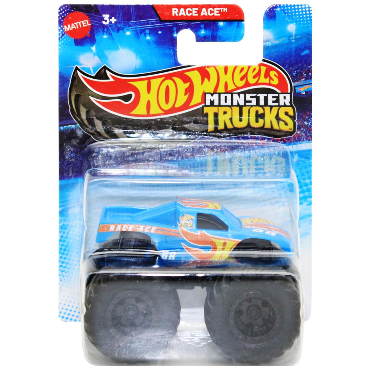 Đồ Chơi Mô Hình Siêu Xe Tải Quái Vật Monster Trucks Mini - Hot Wheels HFB96 - Race Ace