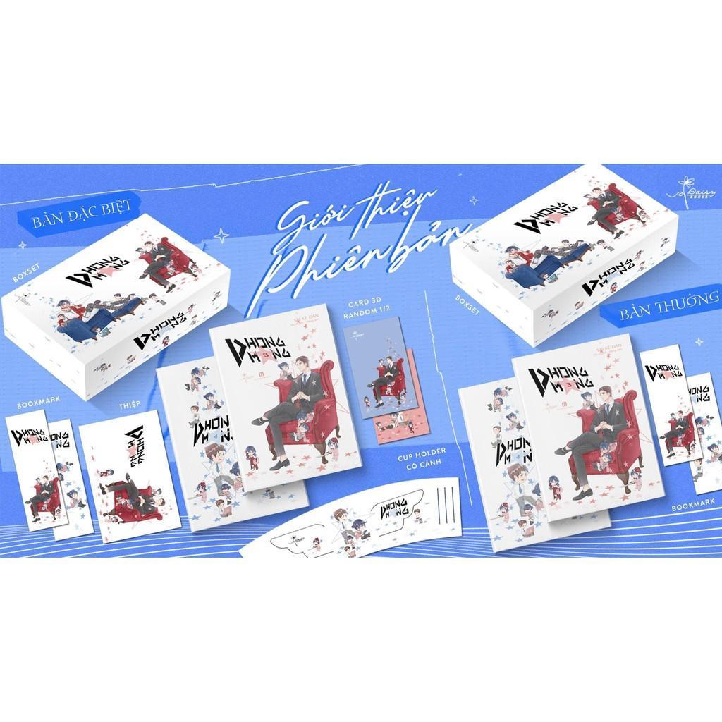 Sách Phong Mang (Tập 3+4)  Boxset Phong Mang  Bookmark 2 Mặt Theo Bìa - Bản Quyền