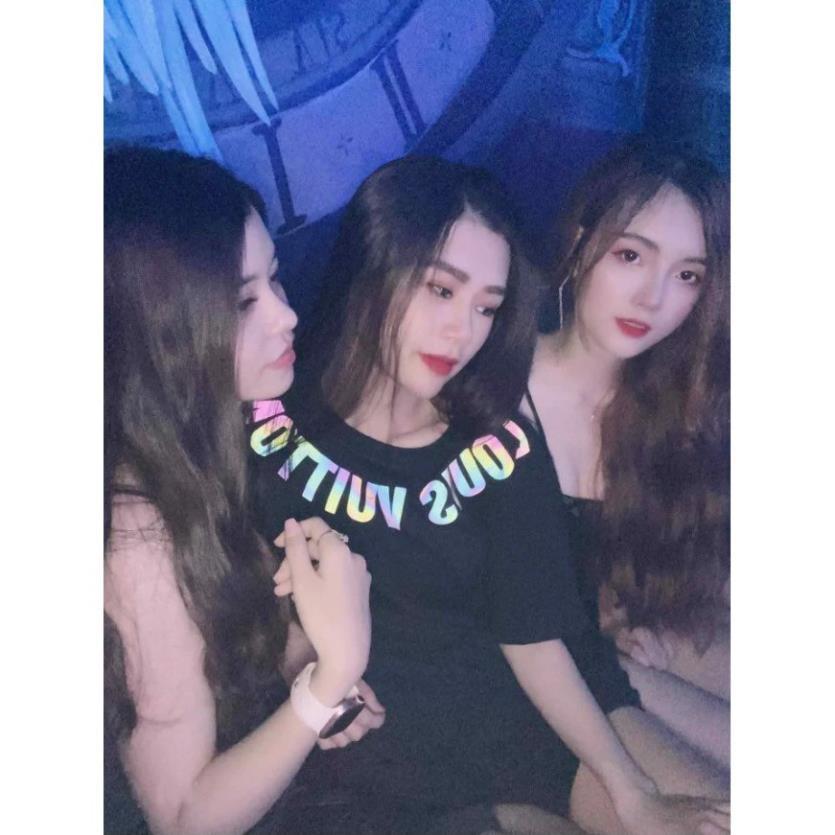 SALE- Áo Thun Tay Lỡ Phản Quang 7 màu Unisex Nam Nữ LuonVuiTuoi Vòng Cổ Siêu Chất - HOT HIT