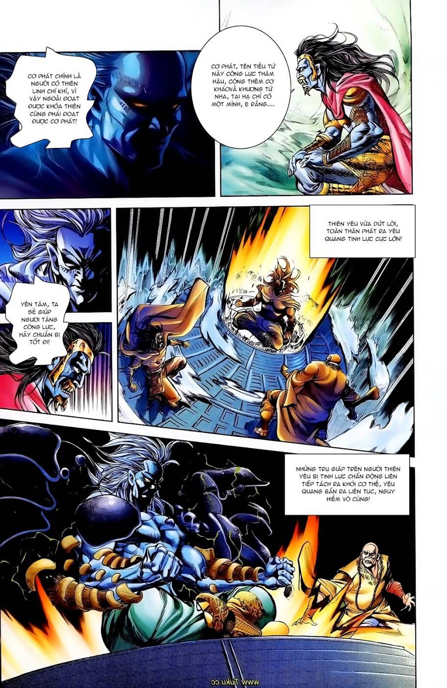 thiên tử truyền kỳ 1 - cơ phát khai chu bản chapter 108 11