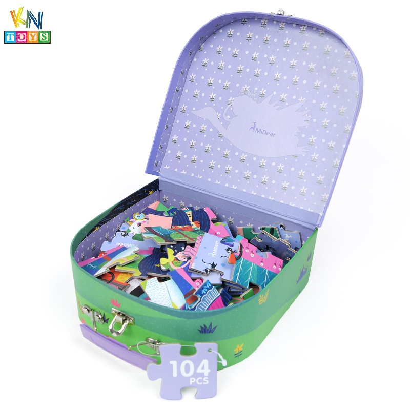 Đồ chơi ghép hình Mideer Puzzle MD3028 – Người đẹp ngủ trong rừng (104 mảnh ghép)