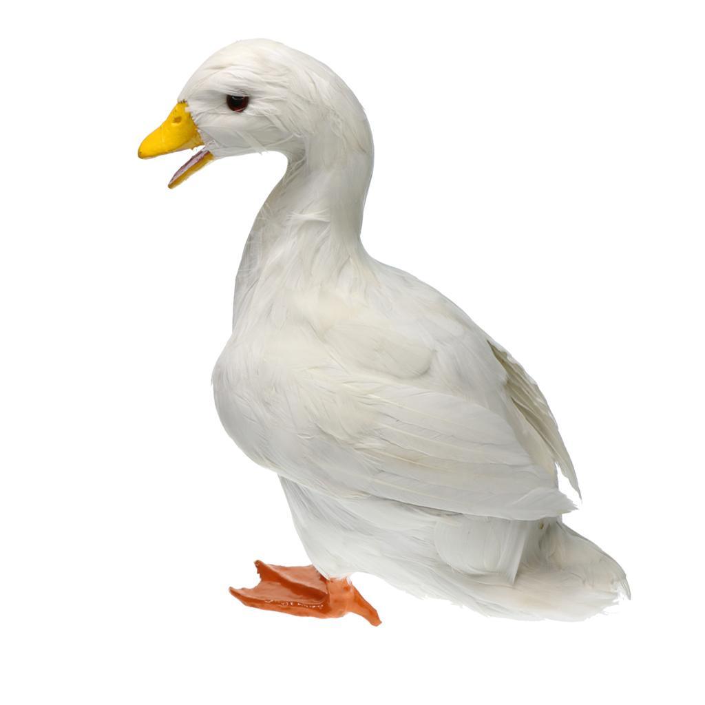 Realistic Duck Ornament Decoy Home Garden Water Pond Pool Decor