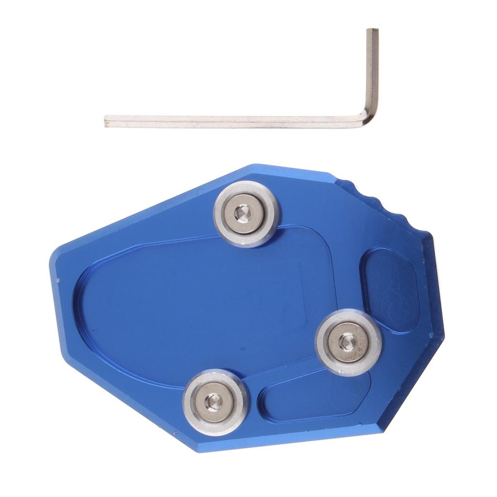 Motorcycle CNC Side Stand Kickstand Enlarge Plate Pad For Yamaha MT-07 FZ07 2013 2014 2015 2016