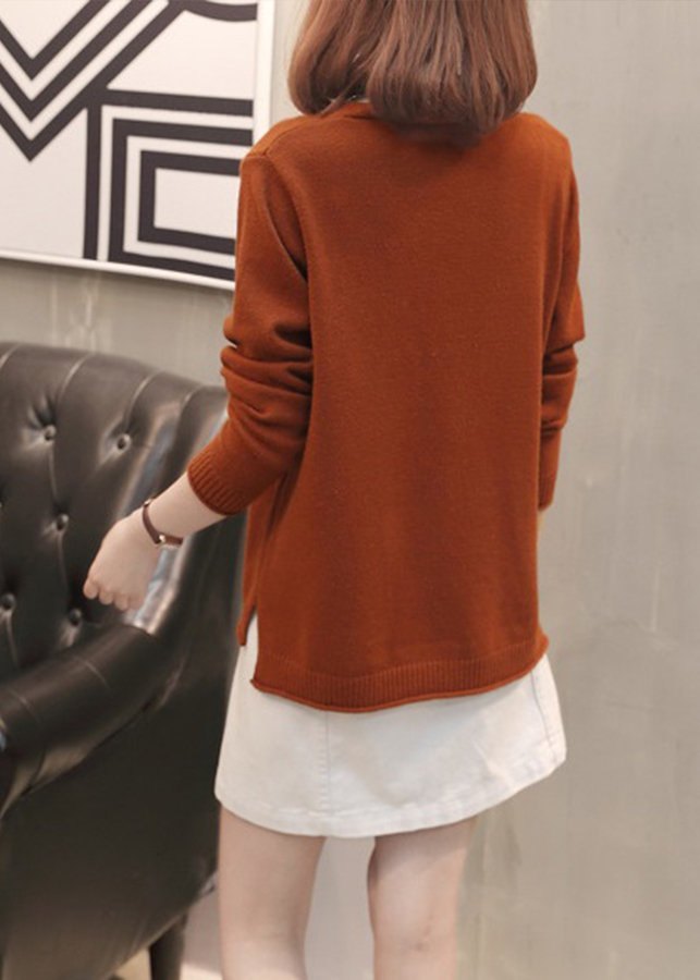 Áo cardigan len nữ 2 túi trước thời trang phong cách Hàn Quốc DV15