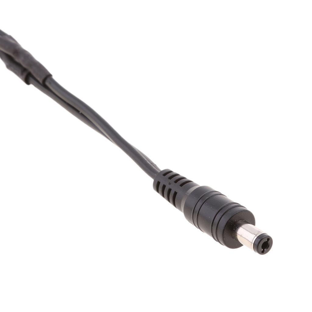 DC   Male Plug To 2 Female Jack Cable Splitter 5.5 mm x 2.1mm Adapter