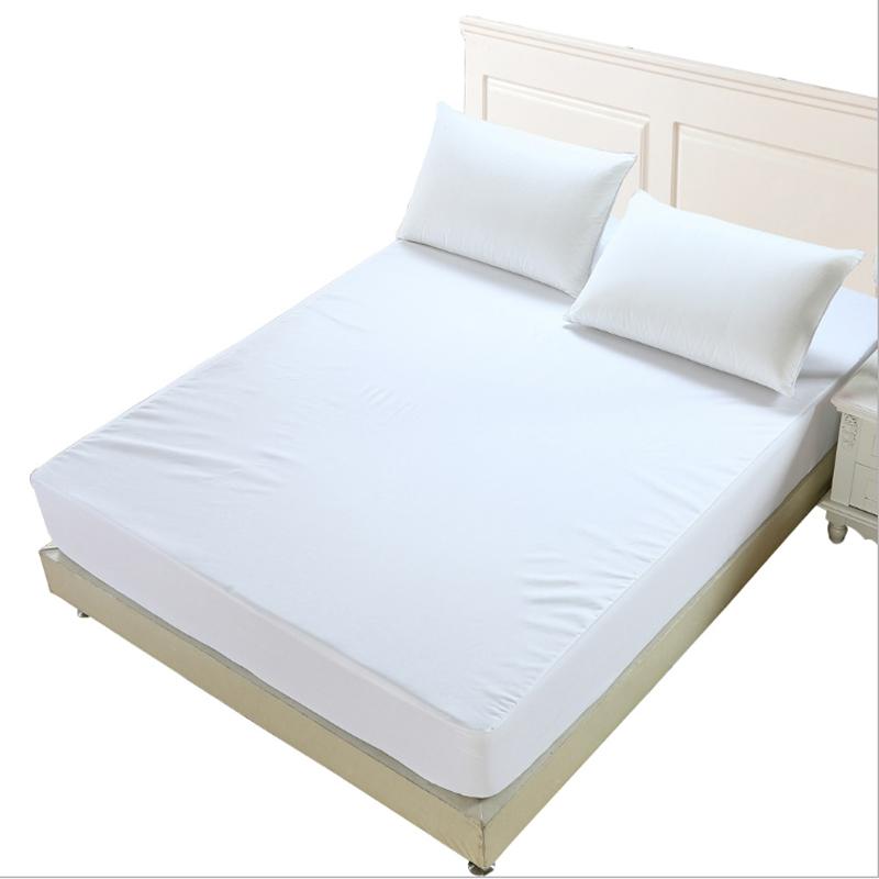 Đồng Màu Drap Giường Trên Giường Có Bọc Nệm Chống Thấm Trên Giường Lưng Thun Trang Bị Tấm Trên Thun 160*200 Nhà