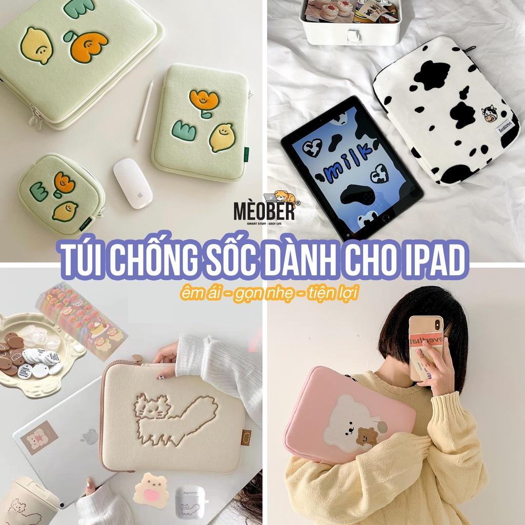 Túi chống sốc Cute dành cho iPad Pro 11, iPad Gen 5 6 7 8 9, iPad Air 2 3 4, iPad mini 4 5 6...