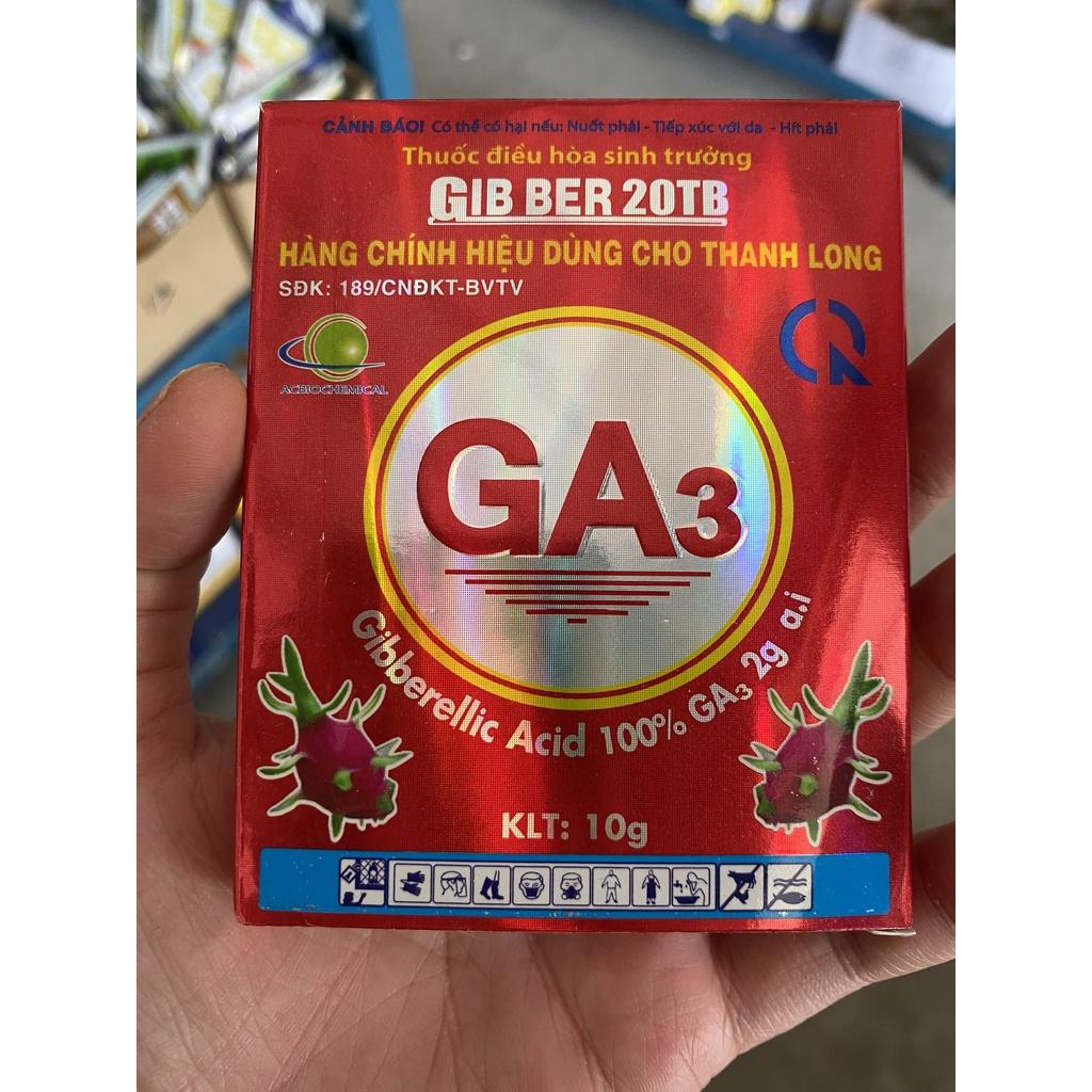 GA3 GIBBER 20TB VIÊN 10gr Kích thích sinh trưởng cây trồng