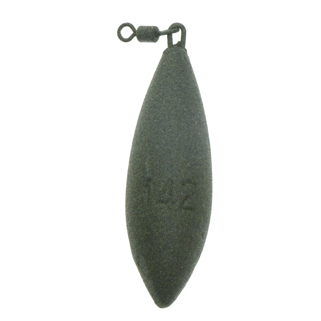 Fishing Weight Lead Sinker Drop Hook Plummet Terminal Tackle Tool Green