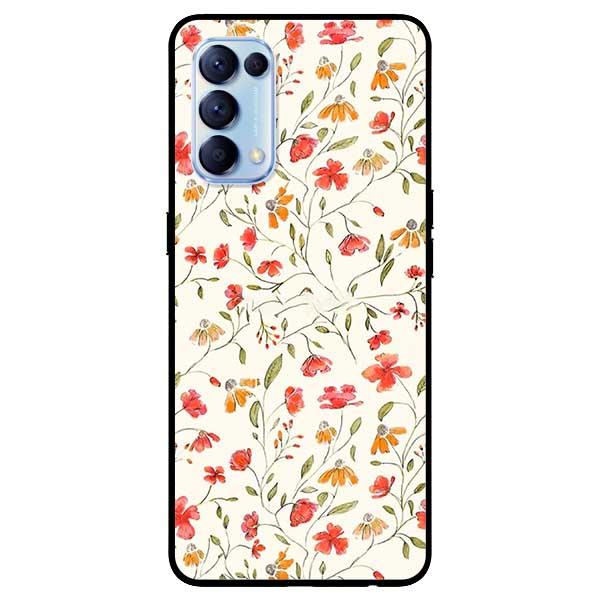 Ốp lưng dành cho Oppo Reno 5 / 5 Pro - Tiểu Tiết Hoa Đỏ