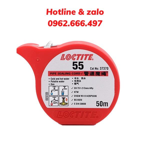 Băng keo loctite 55