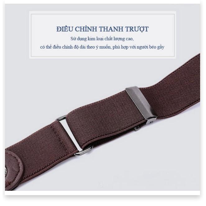 Thắt lưng co giãn điều chỉnh vận động tự do unisex