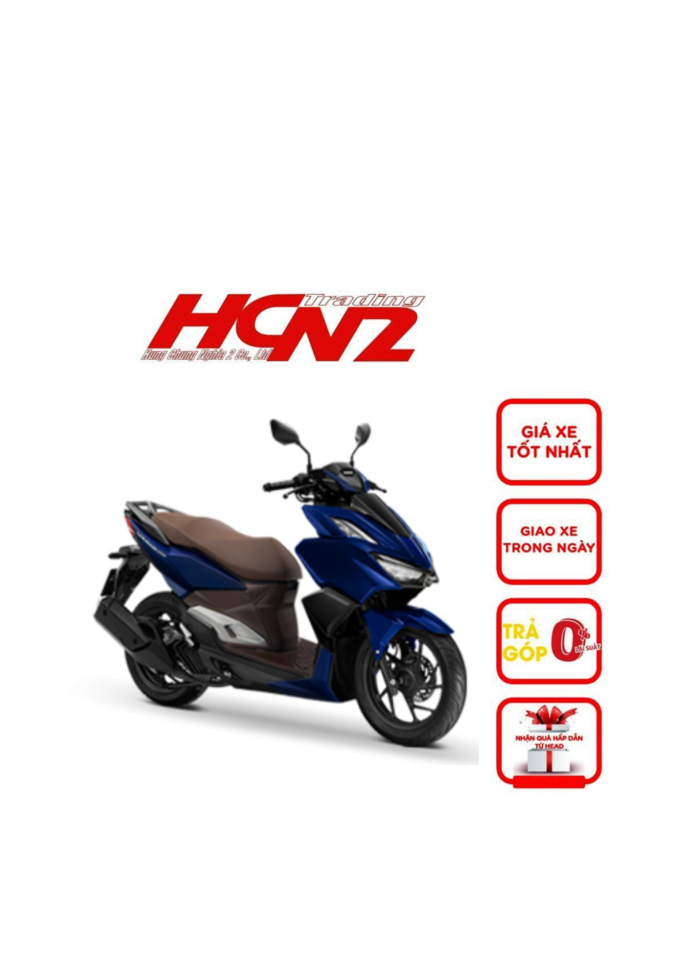 HONDA VARIO 160 CAO CẤP XANH