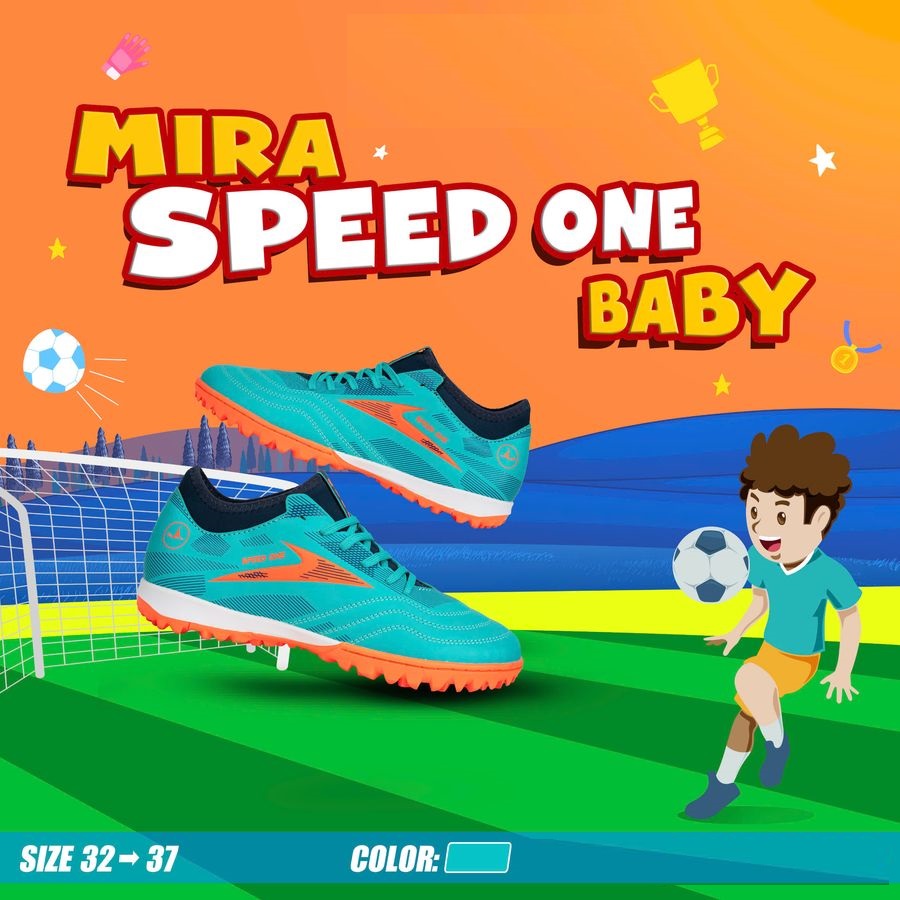Giày Bóng Đá Trẻ Em - Giày Mira Speed One Trẻ Em (Kèm hộp)